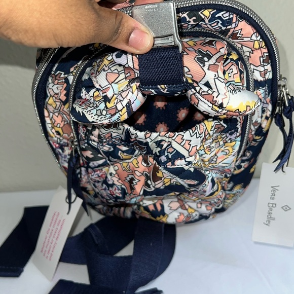 Vera Bradley Utility Sling Backpack-Tangier Paisley - Picture 13 of 15